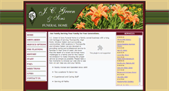 Desktop Screenshot of jcgreenandsons.com